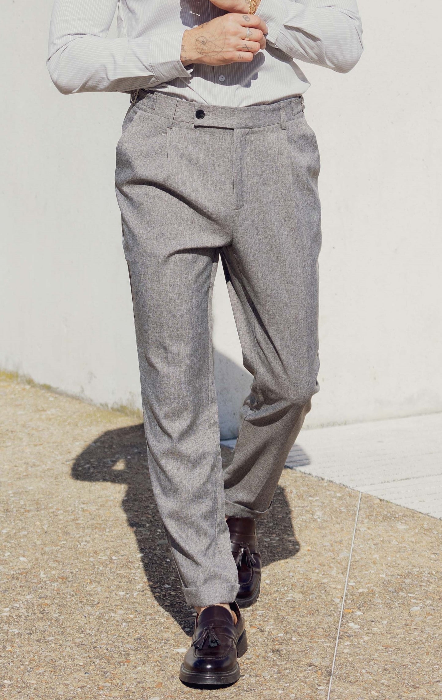 Frilivin straight-cut trousers